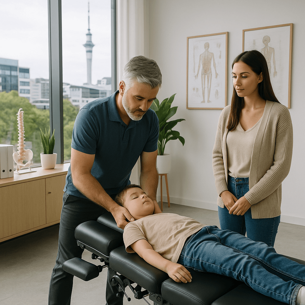 is it safe to take a child to a chiropractor