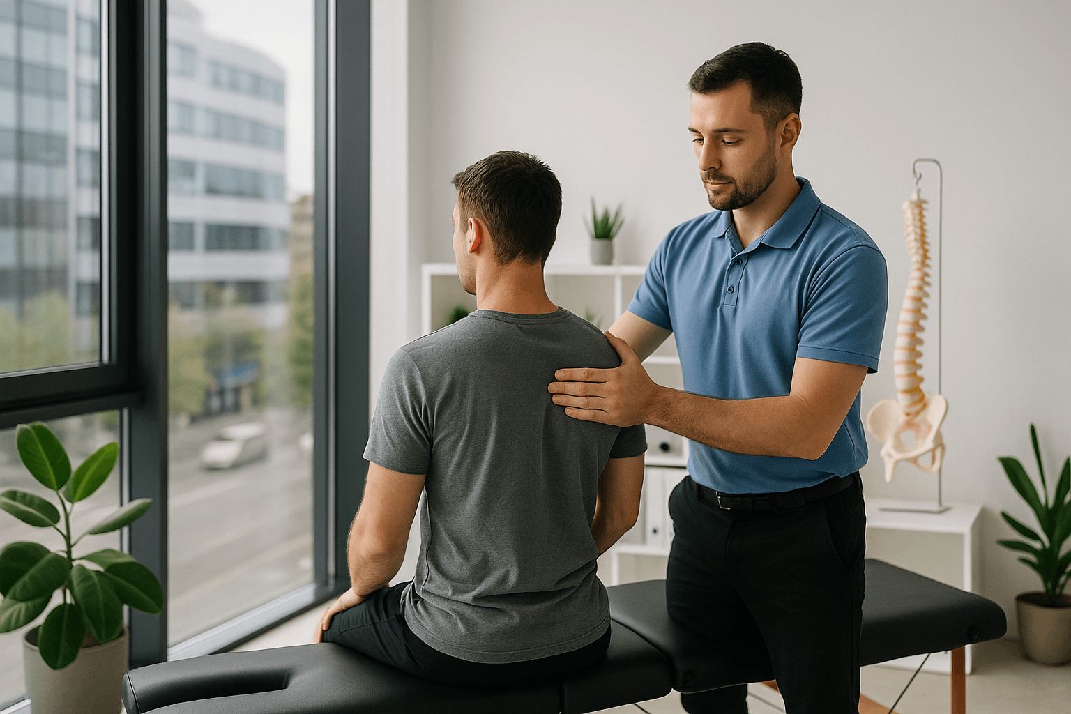 chiropractic care for uneven shoulders