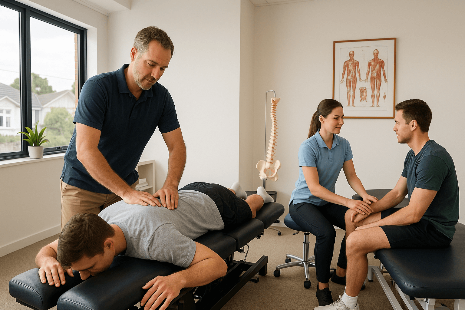 difference between chiropractic and physiotherapy services Auckland